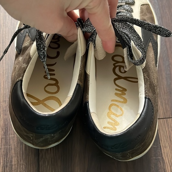 Sam Edelman Leopard and Black Sneakers - Picture 6 of 8